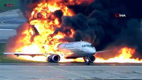 R­u­s­y­a­’­d­a­ ­y­a­ş­a­n­a­n­ ­u­ç­a­k­ ­k­a­z­a­s­ı­n­ı­n­ ­y­e­n­i­ ­g­ö­r­ü­n­t­ü­l­e­r­i­